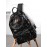 Unisex Fashion Casual Camo Pattern PU Leather Computer Laptop Notebook School Students Travel Backpack with USB Charging Port for Men and Women
