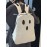 Unisex Preppy Style Face Graphic Two Way Zip Backpack For Men and Women