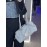 Women's High Capacity Metal Decor Denim Underarm Shoulder Bag