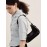 Women's Y2K Daily Solid Color Half Chain Strap Croissant Underarm Shoulder Bag
