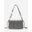 Women's Daily Party Shine Rhinestones Embellished Metal Chain Underarm Shoulder Bag