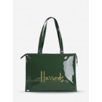Women's Casual Daily Letter Pattern Waterproof PVC Large Capacity Work Office Tote Bag