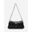 Women's Fashion Daily Metallic Solid Color Chain Strap Buckle Design Underarm Shoulder Baguette Bag