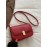 Flap Twisted Lock Crossbody Bag