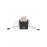 Patterned Chain Strap Mini Bucket Bag