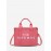 Large Capacity Letter Pattern Crossbody Bag