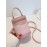 Argyle Colorblock Zippered Bucket Bag