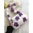 Floral Fluffy Faux Fur Crossbody Bag