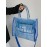 PVC Transparent Letter Pattern Clear Shoulder Bag