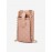 Rhombus Embroidered Chain Phone Bag