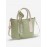 Letter Print Colorblock Handle Crossbody Bag