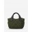 Women's Winter Rhombus Quilted Nylon Soft Fashion Convertible Handbag Crossbody Bag