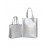 Women's Casual Daily Letter Pattern Waterproof PVC Shopper Work Office Tote Bag