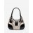 Chain Embellished Buckle Shoulder Bag